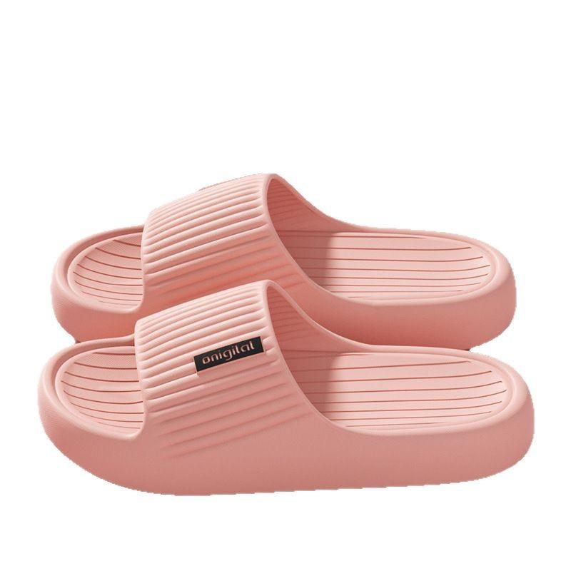 Summer New Thickened Slippers Men's Non-smelly Feet Eva Home Deodorant Non-slip Bathroom Indoor Cool Slippers Women Free Shipping