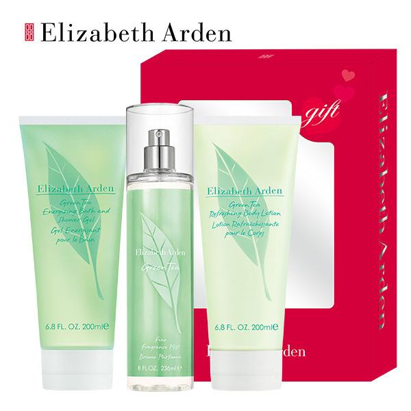 Elizabeth Arden Green Tea Body Care 3-Piece Gift Set (Body Lotion 200ml + Shower Gel 200ml + Body Mist)