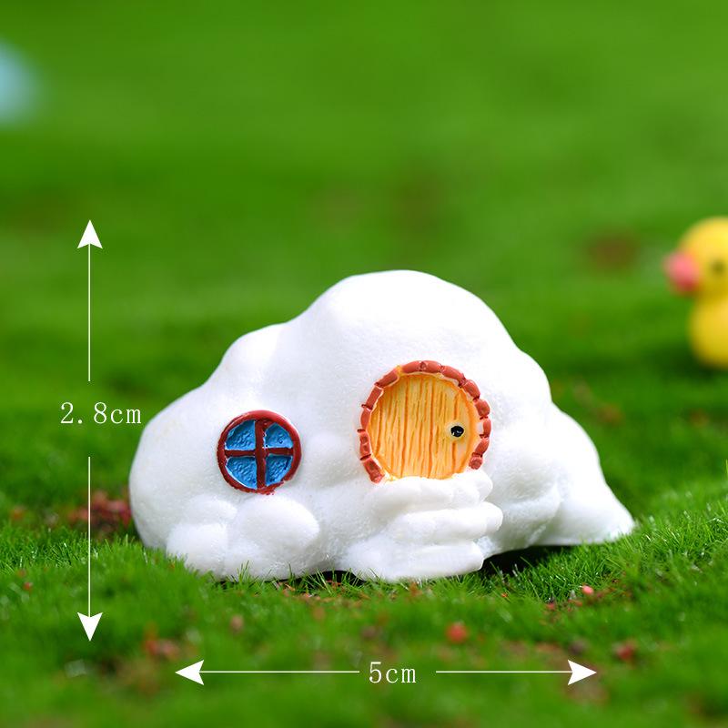 Φανταστικό Αστρικό Σπίτι Αστέρι Φεγγάρι Ήλιος Κήπος Νεράιδας Μινιατούρες Τεράρια Φιγούρα Μικρο-Τοπίο