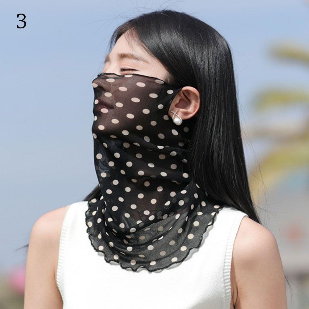 UV Protection Full Face Mask Breathable Motorcycle Scarf Summer Neck Gaiter  Outdoor Sport