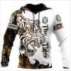 Spring and Autumn Fashion Hot Cross-border 3D Hoodie Men's Cool Animal Print Street Trend Classic Hoodie