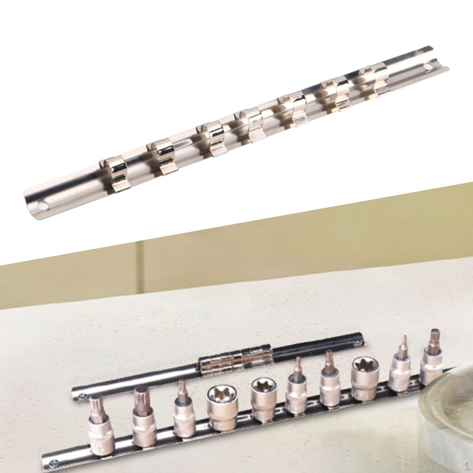 

Органайзер для розеток 3/8 дюйма для мастерской с настенным креплением 25cm