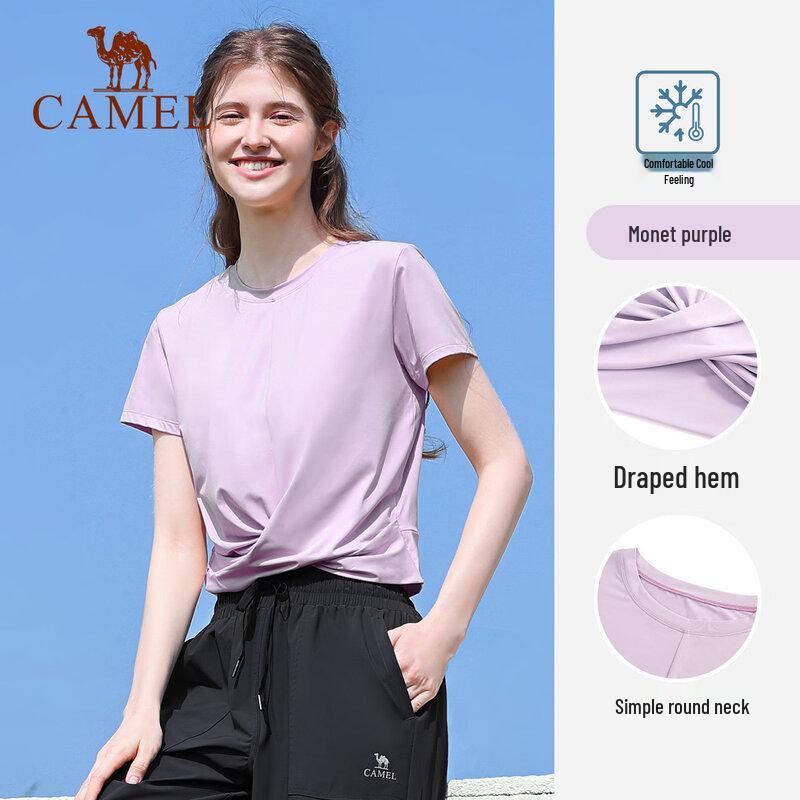 Женская футболка с коротким рукавом CAMEL