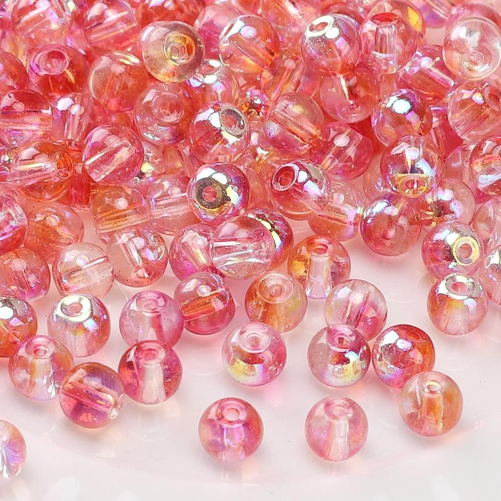 Glass Czech Round Beads Advanced Gradient Color Seed Spacer Beads For Jewelry Making Accessories