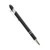 Elegant Push-Action Metal Touch Screen Ballpoint Pen with Customizable Logo and Spray Paint Finish