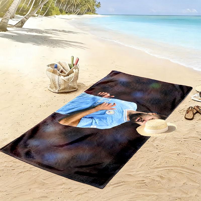 Josko Gvardiol Print Beach Towel, Large Soft Quick Dry Towel for Beach Camping Swimming