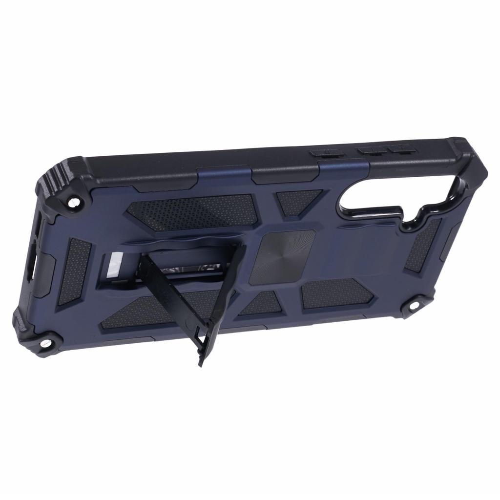 For Samsung Galaxy A55 5G Phone Case Military Grade Armor Phone Cover with Kickstand