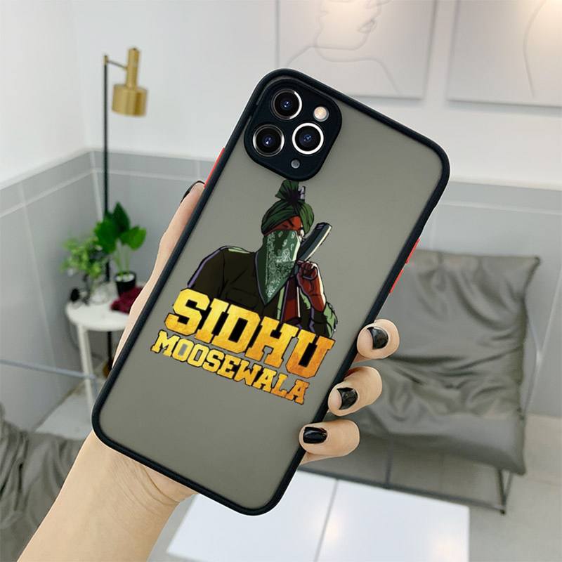 Sidhu Moose Wala Sänger Legenden sterben nie Telefon Fall matt transparent Für iPhone 11 12 13 7 8 Plus Mini X XS XR Pro Max Abdeckung