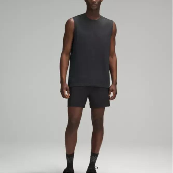 Lululemon Metal Vent Tech Tank Top Men's (Unisex) Tank Tops LM1364S | Feather Grey / Feather Grey