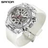 SANDA Brand Luxury Watch Men Wrist Watches Multifunction Sports Waterproof Luminous Sports Casual Clock Men Quartz Watches