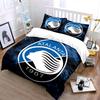 Set Biancheria da Letto Logo Atalanta Set Copripiumino Copripiumino Federe (1 * Copripiumino 2 * Federe, senza piumino)