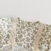 Lace Mesh Flower Baby Jumpsuit Bowknot Toddle Climb Suit Baby Jumper Dress  Newborn Baby