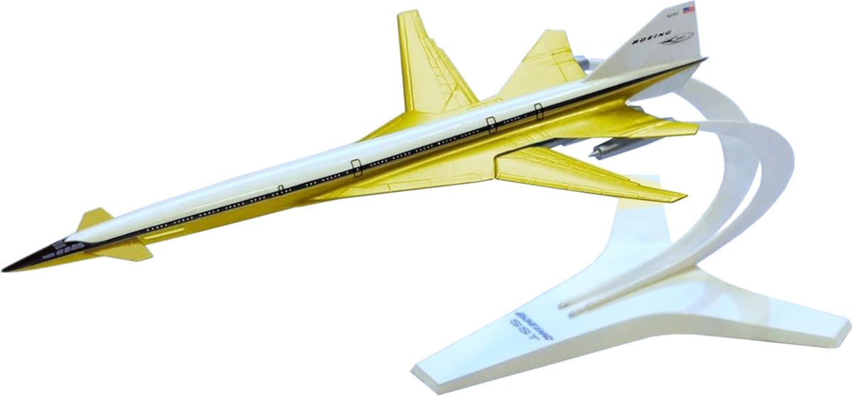 

Пластикова модель надзвукового транспорту Atlantis SST Sonic, ATLAMCM6815, 1/400 (Супер Транспорт)