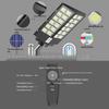 Remote-Controlled Double-Sided Solar Street Light: Waterproof, Luminous Outdoor Wall Light with Induction Sensor