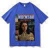 Camisetas Widows Bay Verano Algodón Manga Corta Camisetas Femeninas Streetwear Unisex Casual Holgadas Cuello Redondo Camisetas Estéticas Harajuku Tops