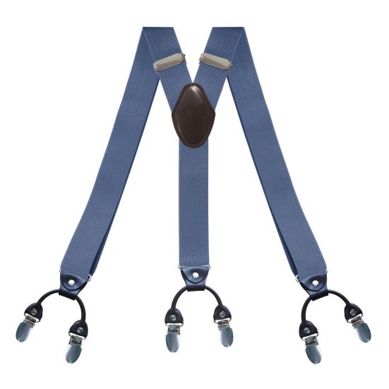 Hosenträger für Herren, verstellbar, mit Schnellverschluss, verschleißfest, rutschfest, mit robusten Clips, Mehrzweck-Hosenträger aus Polyester mit Y-Rücken für Herren