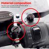 2Pcs M10 Anti-Rust Motorcycle CNC Aluminum Rear view Mirror Hole Plugs Screws Rearview Mirror Holder Motorcycle Accessories