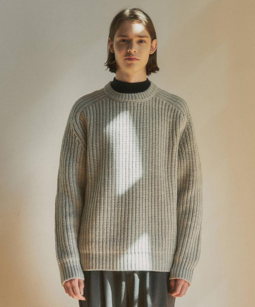 Wednesday Oasis [2Pack] Always Heavy Round Knit (4 Colors)