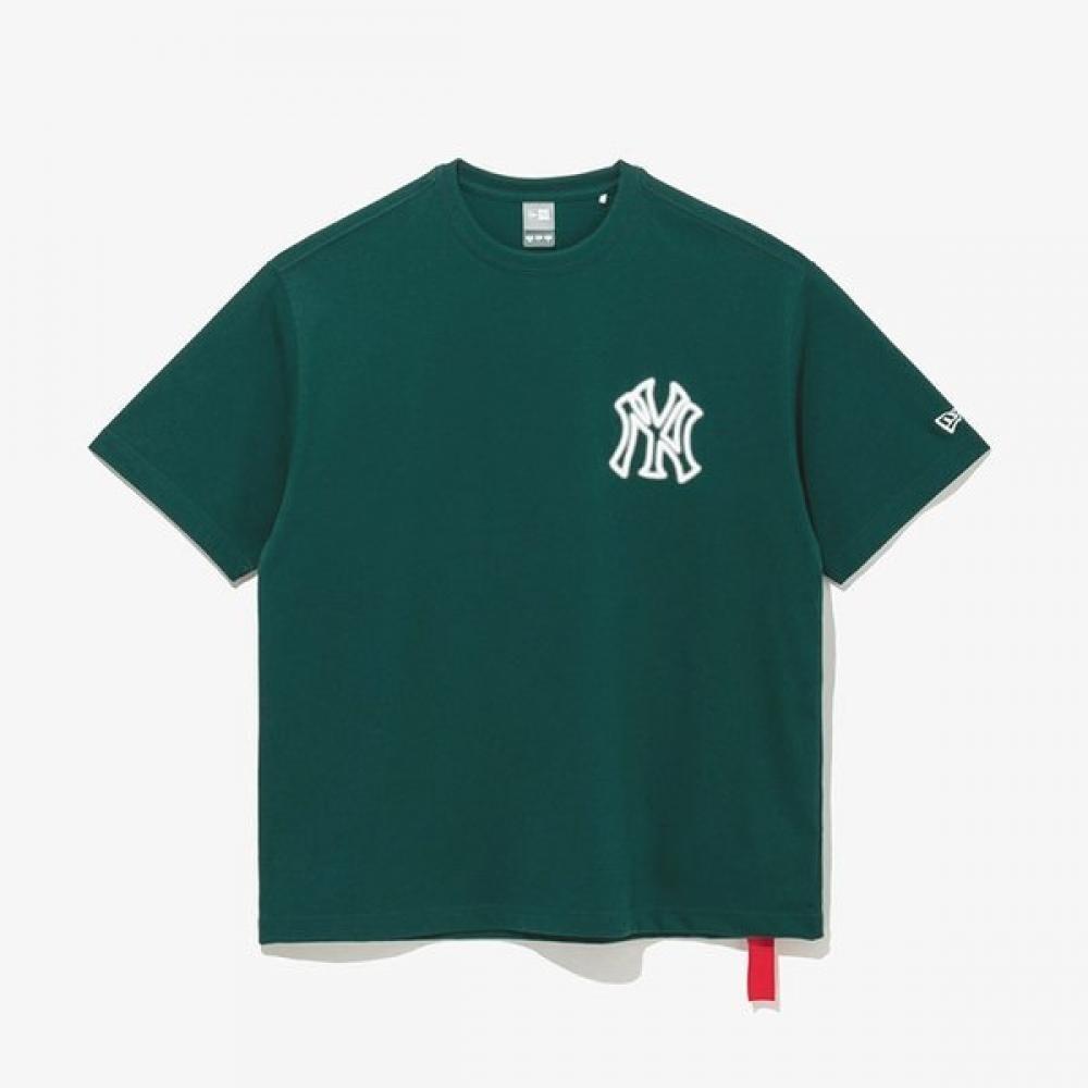 

Оригинальная футболка с коротким рукавом New Era Domestic Store Mlb New York Yankees Neon Logo 14536482 14536482/S