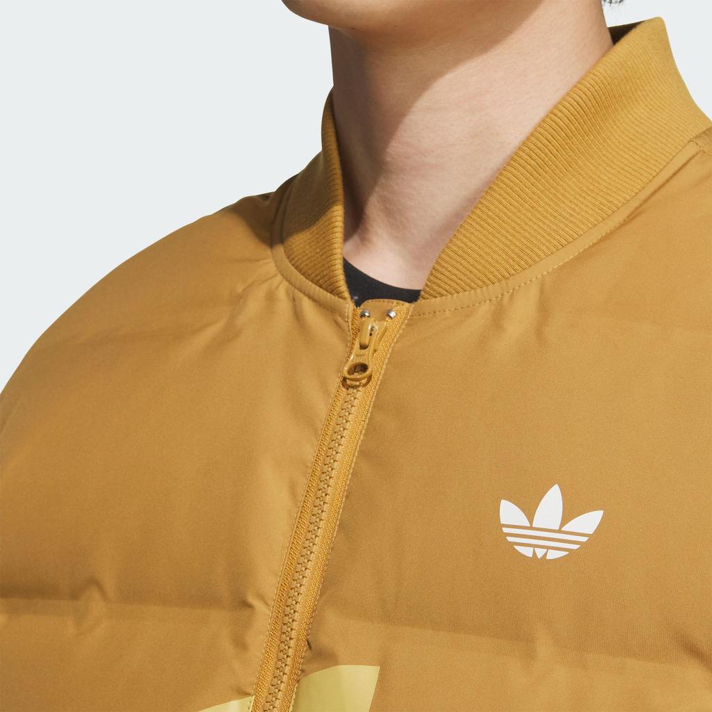 adidas Originals Chillax Lwd Bequeme Lässige Warme Vielseitige Daunenjacke Unisex Oberbekleidung Hellbraun JL8411