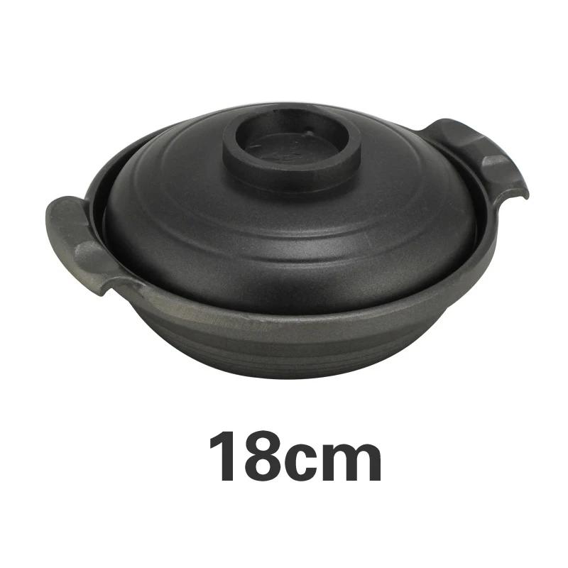 Aluminum Alloy Sand Braised Chicken In Pot Rice and Eggplant Pot Little Pan Rice Japanese and Korean Cuisine Stew Pots