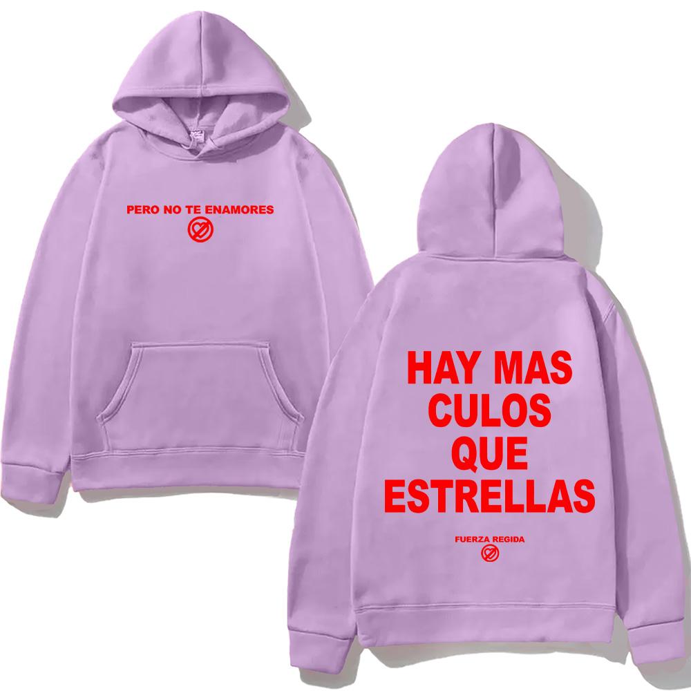 FUERZA REGIDA NEW TOUR Hoodie Graphic Print Punk Sweatshirt YOUR HOMETOWN TOUR 2025 Popular Clothing Sudaderas Unisex Pullovers