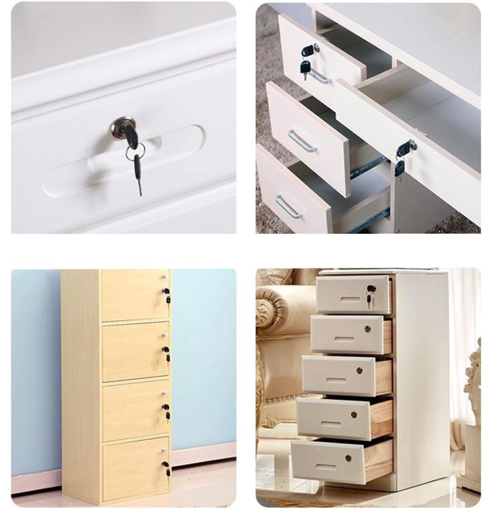 Cabinet Drawer Lock, Mailbox Lock, Used To Secure Important Documents And Drawers, Suitable For Door Panels With A Thickness Of 17mm-22mm