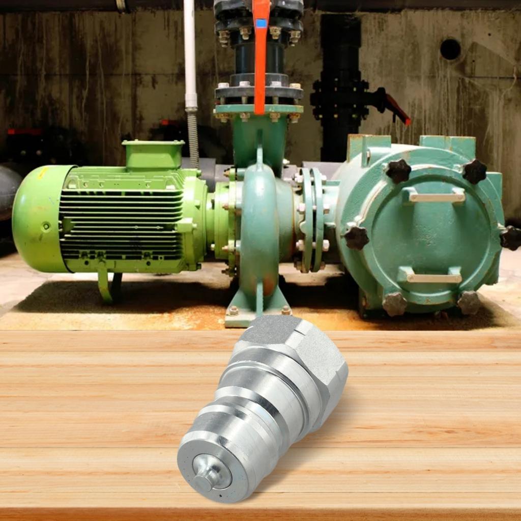 Acoplamento Rápido Hidráulico Acoplamento Rosqueado NPT Tecnologia de Vedação Eficaz