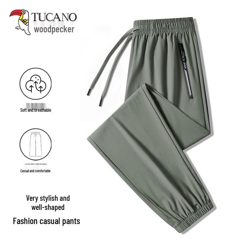 TUCANO Men's Ice Silk Summer Jogger Pants
