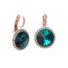 Non-Kim Women's Austrian Crystal One-Touch Earrings