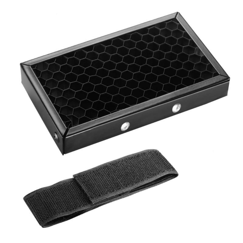 

Adjustable Honeycomb Grid Filter Flash Cover With Magically Tape For Studio Grid cover Photography Lighting Accessories 1