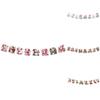 Christmas Year New Party Reindeer Banner Ribbon Holiday Decoration Supplies