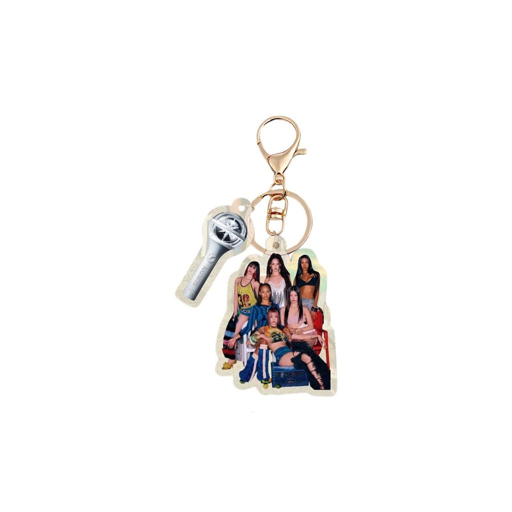 Girls Group KATSEYE Acrylic Keychain New Bag Pendant Accessories Jewelry