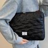 Ins Glossy Bow Cartoon Laptop Bag Shockproof Waterproof Tablet Sleeve Bag Cute Kawaii Girl Computer Bag Laptop Case