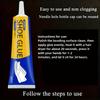 Professional Shoe Repair Glue (60ml) | Strong Elastic Adhesive for Sports Shoes, Synthetic Leather and Accessories.