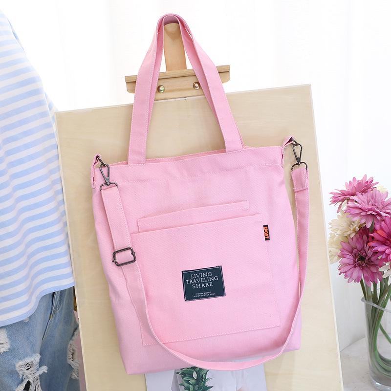 Canvas Women's 2026 Casual Shoulder Bag - Simple, Stylish Crossbody Handbag for Students