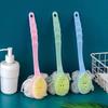 Double-Sided Long-Handled Bath Brush: Soft Bristles for Effortless Back Scrubbing and Dead Skin Removal