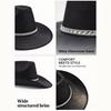 Shiny Glitter Rhinestone Jazz Hat Silver Top Hat Vintage Sun Hat  Street Party