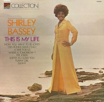 LP Record SHIRLEY BASSEY - This Is My Life SLS50297 Sunset Records France Pop Used
