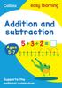 The Addition and Subtraction Ages 5-7 : Prepare for School with Easy Home Learning Book