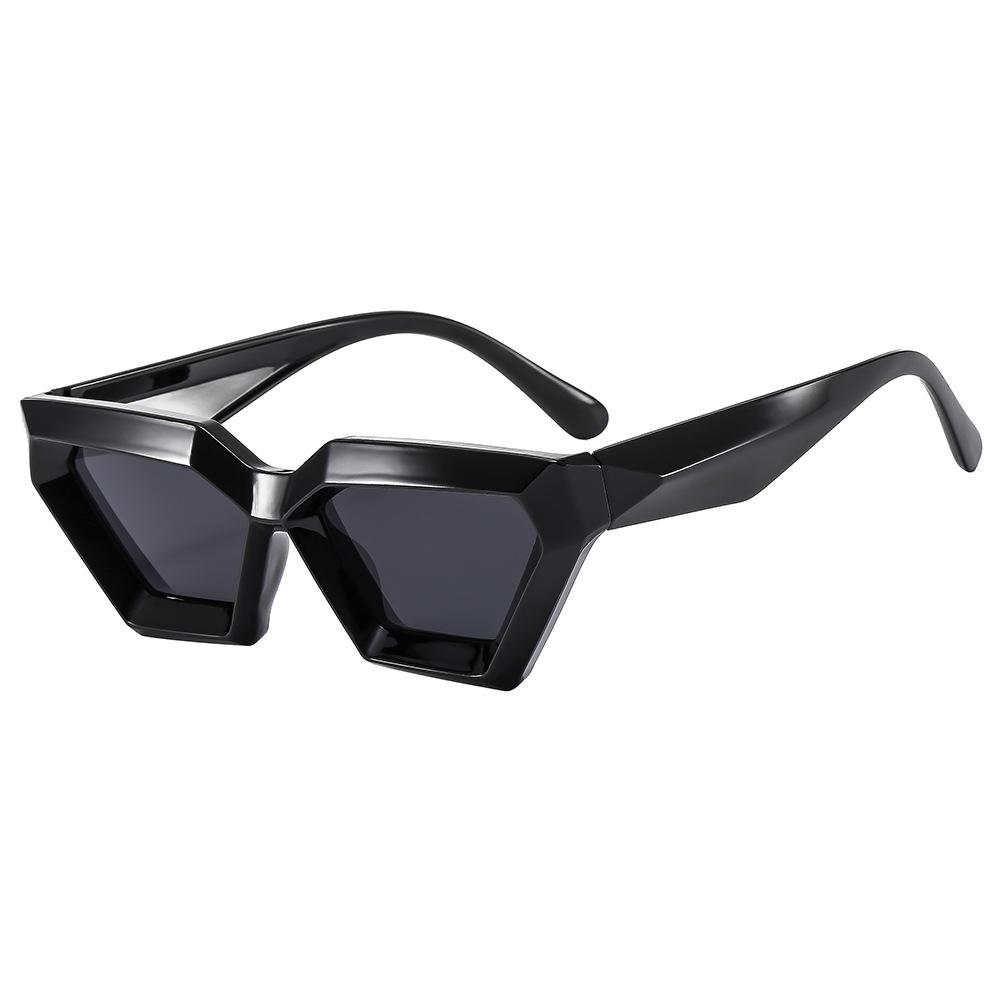 JYL TS Cat Eye Sunglasses Thick Frame UV Protection Fashion For Men Women NH1316