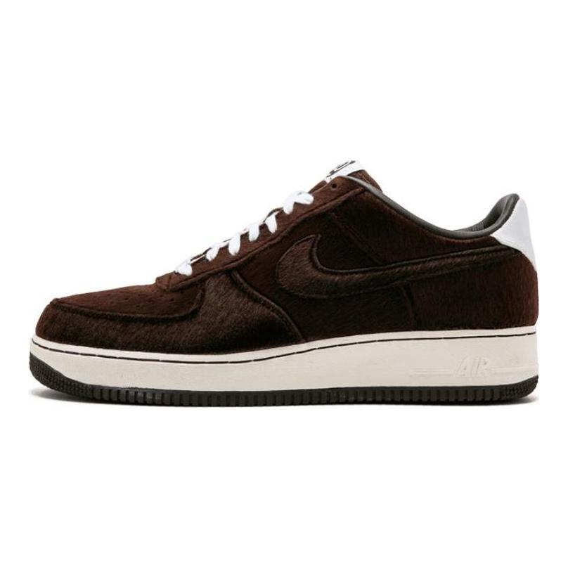 Nike Air Force 1 Low Prm Tz Bearbrick Men Sneakers Brown Dark-Cinder 512518-220