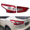 1pc Car Tail Light Rear Brake Turn Signal Light for Nissan Qashqai MK2 J11 2014-2016 (without Bulbs)