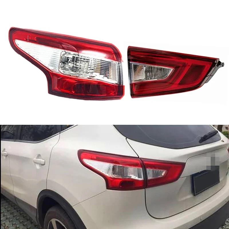 1pc Car Tail Light Rear Brake Turn Signal Light for Nissan Qashqai MK2 J11 2014-2016 (without Bulbs)