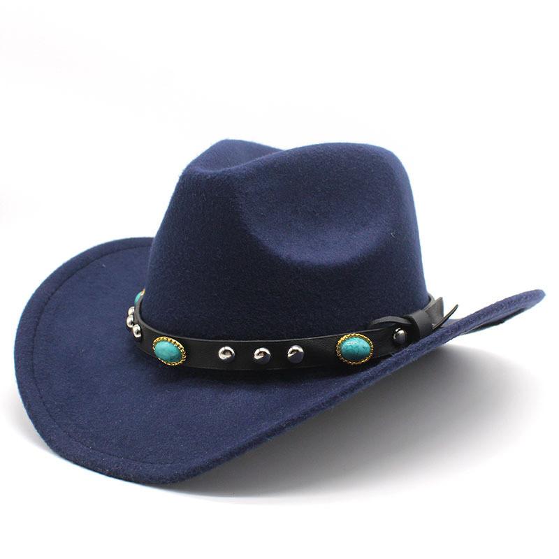 Classic Cowboy Fedora Hat For Men Women With Sun Protection And Breathability