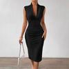 Sexy Sleeveless Dress Womens Fashion