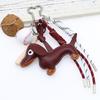 Miu Series Dachshund Cartoon Keychain Bag Pendant