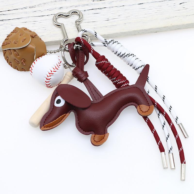 Miu Series Dachshund Cartoon Keychain Bag Pendant