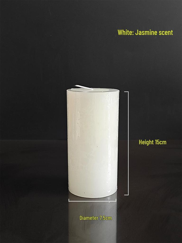 Set of 3 Aromatherapy Candles with Holders – Smokeless, Fragrant, and Ideal for Emergencies or Romantic Occasions.