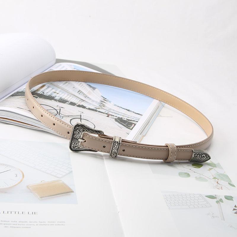 

Vintage Fashionforward New Floral Buckle Belt Suitable For Ladies абрикосовый